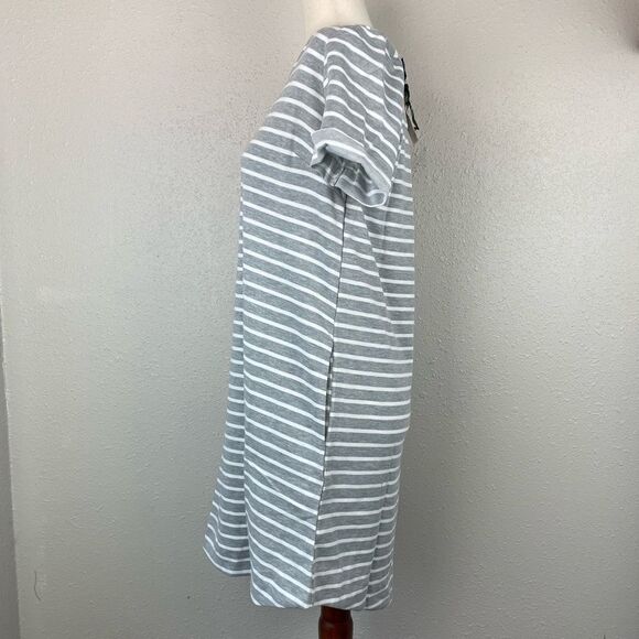 NWT Hem & Thread Extra Long Striped Top Size M - Picture 3 of 8